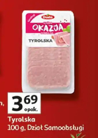 Auchan Szynka tyrolska Silesia Duda oferta