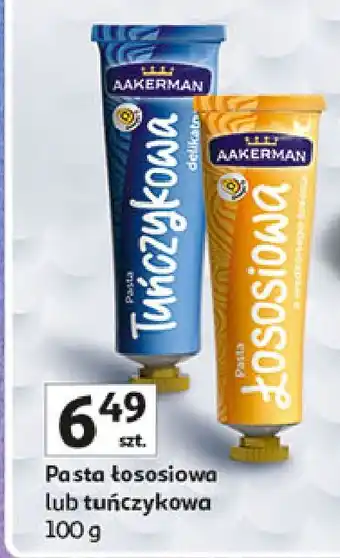 Auchan Pasta łososiowa Aakerman oferta