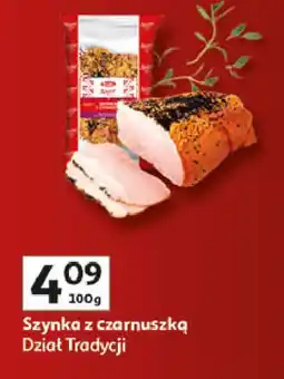 Auchan Szynka z czarnuszką Silesia Duda oferta