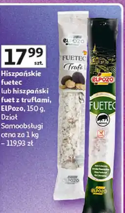 Auchan Fuet espana Elpozo oferta