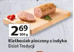 Auchan Kiełbasiak pieczony z indyka Indykpol oferta