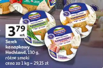 Auchan Serek z prażoną cebulką Hochland Kanapkowy oferta