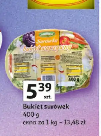 Auchan Surówka bukiet warzywny Witamina oferta