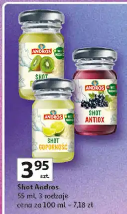 Auchan Shot antiox Andros oferta