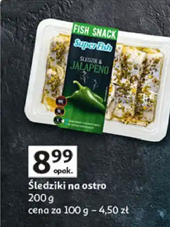 Auchan Śledzik z jalapeno Superfish oferta