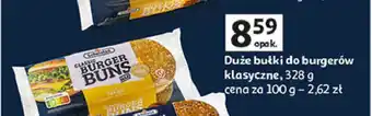 Auchan Bułki do hamburgerów maxi Schulstad oferta