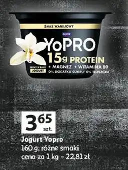 Auchan Jogurt proteinowy wanilia Danone Yopro oferta