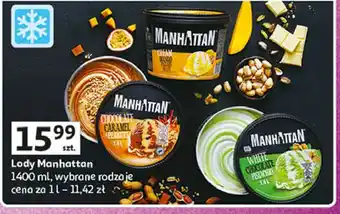 Auchan Lody white chocolate & pistachio Manhattan (Nestle) oferta