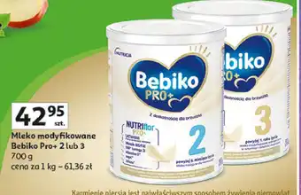 Auchan Mleko 2 Bebiko Pro+ oferta