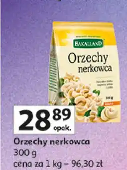 Auchan Orzechy nerkowca Bakalland oferta