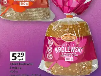 Auchan Chleb królewski krojony Oskroba oferta