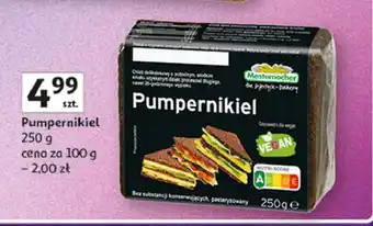 Auchan Chleb pumpernikiel Mestemacher oferta