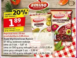 Auchan Barszcz czerwony z majerankiem Amino oferta