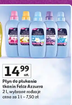 Auchan Płyn do płukania lawenda Felce Azzurra oferta