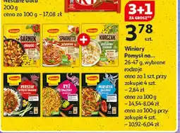 Auchan Makaron smażony po tajsku Winiary Pomysł Na oferta