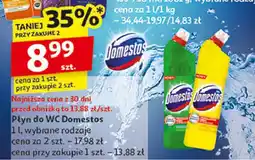 Auchan Płyn do wc citrus fresh Domestos oferta