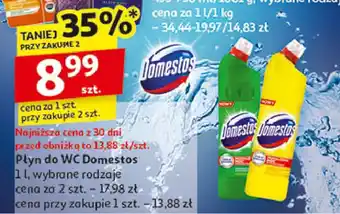 Auchan Płyn do wc citrus fresh Domestos oferta