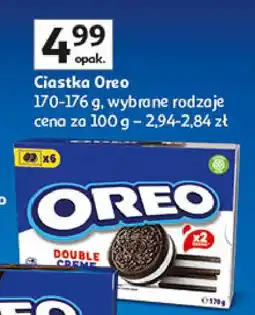 Auchan Ciastka double creme Oreo oferta