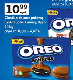 Auchan Ciastka choco blanco Oreo Banadas oferta