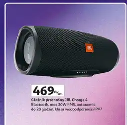 Auchan Głośnik charge 4 czarny Jbl oferta