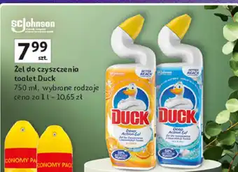 Auchan Żel do wc citrus Duck Deep Action Gel oferta