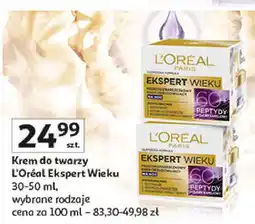 Auchan Krem na noc L'oreal Ekspert Wieku 60+ oferta