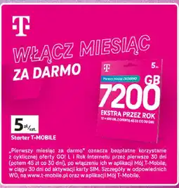 Auchan Starter 5 zł T-Mobile oferta