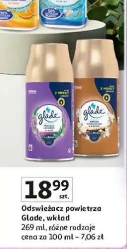 Auchan Zapas drzewo sandałowe z bali i jaśmin Glade By Brise Automatic Spray oferta