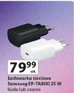 Auchan Ładowarka ep-ta800 25w czarna Samsung oferta