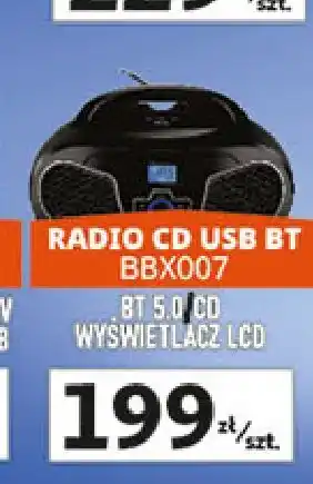 Auchan Radioodtwarzacz bbx007 Manta oferta