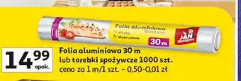 Auchan Torebki spożywcze Jan Niezbędny oferta