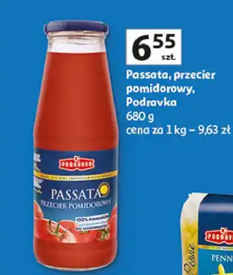 Auchan Passata przecier pomidorowy Podravka oferta