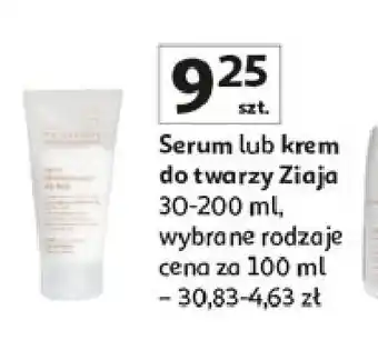 Auchan Krem do twarzy nawilżający na dzień Ziaja Naturalnie Pielęgnujemy oferta