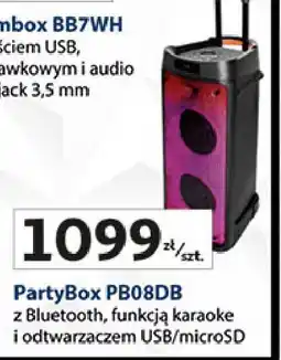 Auchan Głośnik party box pb08db Blaupunkt oferta