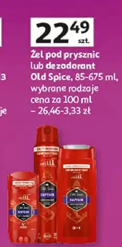 Auchan Dezodorant Old Spice Captain oferta