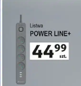 Auchan Listwa przeciwprzepięciowa powerline+ Tracer oferta