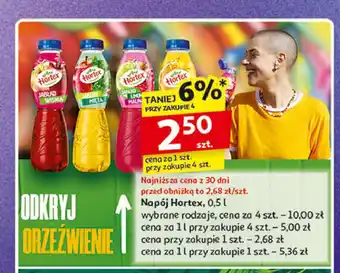 Auchan Napój pomarańcza-mango Hortex oferta