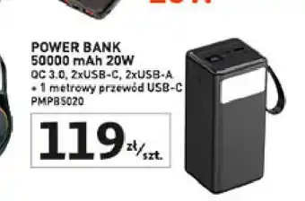 Auchan Powerbank 50000 mah Platinet oferta