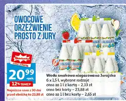 Auchan Woda cytrynowa Jurajska oferta