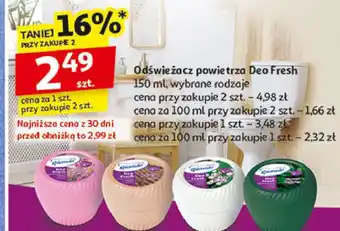 Auchan Odświeżacz powietrza floral Kolorado Deo Fresh oferta