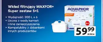 Auchan Wkłady filtrujące maxfor+ Aquaphor oferta