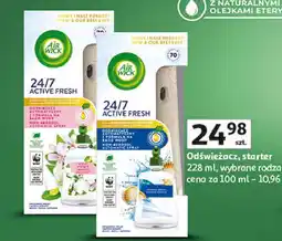 Auchan Odświeżacz powietrza bryza morska Air Wick Active Fresh oferta