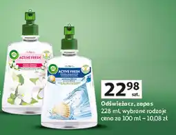 Auchan Odświeżacz powietrza białe kwiaty zapas Air Wick Active Fresh oferta