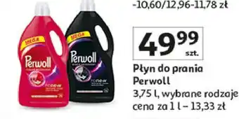 Auchan Płyny do prania Perwoll Renew Black oferta