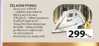 Auchan Żelazko fv8042e0 Tefal oferta