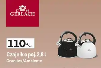 Auchan Czajnik granitex 2.8 l Gerlach oferta