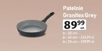 Auchan Patelnia granitex grey 28 cm Gerlach oferta