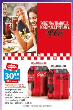 Auchan Napój Coca-Cola Zero oferta