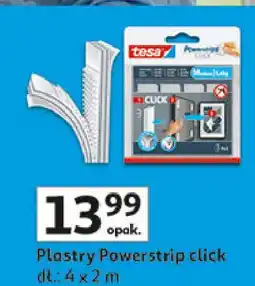 Auchan Plastry samoprzylepne powerstrips Tesa oferta