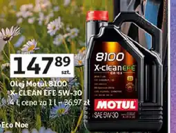 Auchan Olej silnikowy 8100 x-clean efe 5w30 Motul oferta